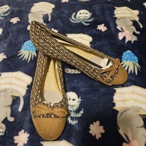BRAND NEW ** Women's Multicolor Tweed Ballet Flats